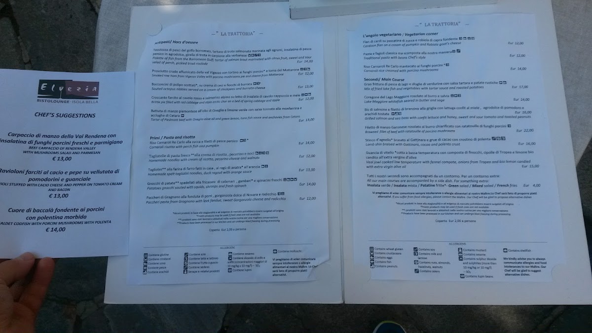 Menu Ristorante Elvezia-9